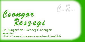 csongor reszegi business card